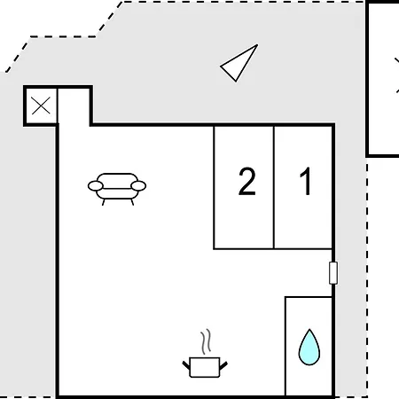 Two-bedroom Holiday In Ferienhaus *